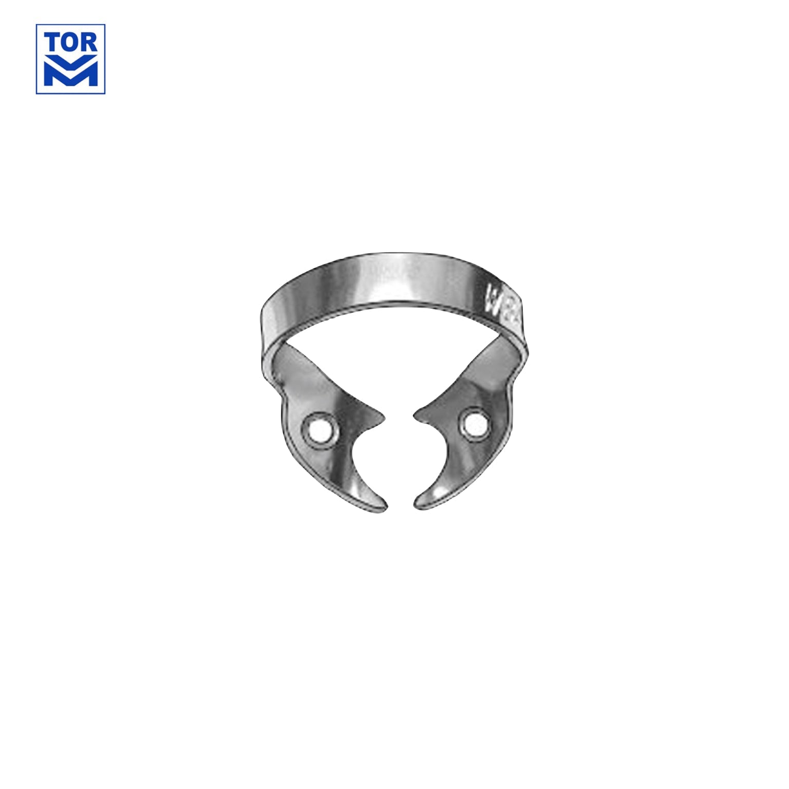 Tor VM: Wingless Rubber Dam Clamps (Silver) - Incidental