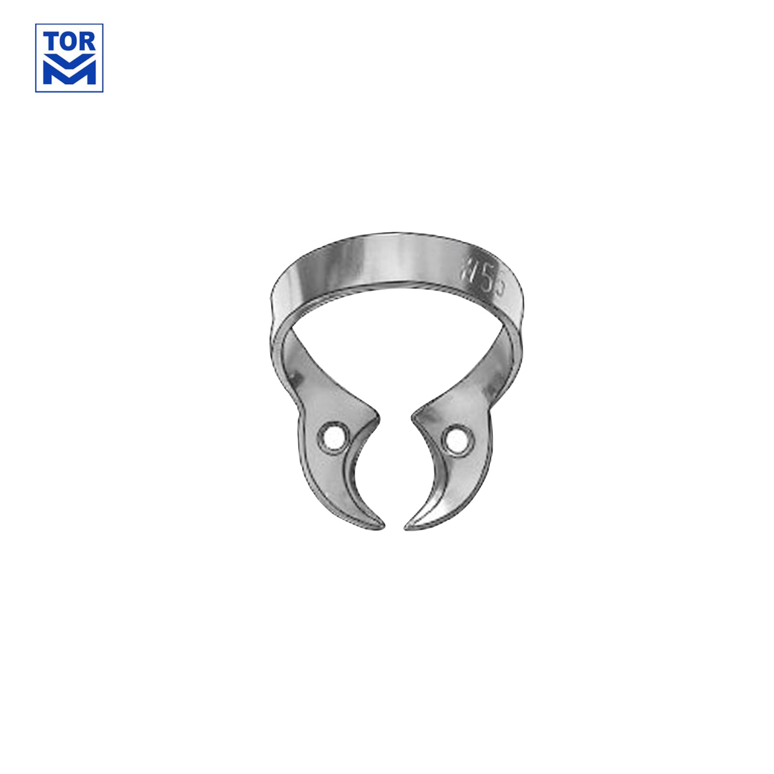 Tor VM: Wingless Rubber Dam Clamps (Silver) - Incidental