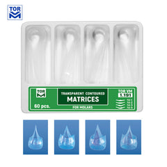 Matrice profilée transparente (kit molaire) - 60 pcs
