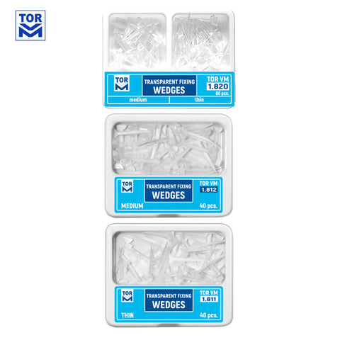 Transparent Plastic Wedges